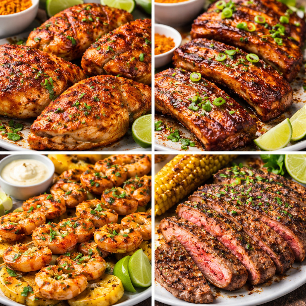 BRAINBUZZ BBQ Spice rubs