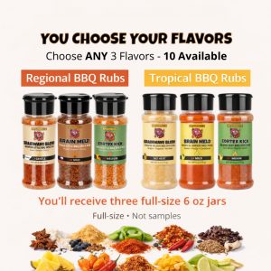 Choose Your Flavor - BBQ Spice Rubs Hero
